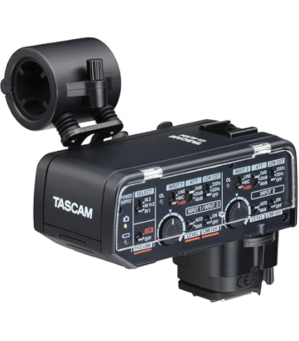 Amazon.com: TASCAM TM-200SG Shotgun Microphone : Musical Instruments